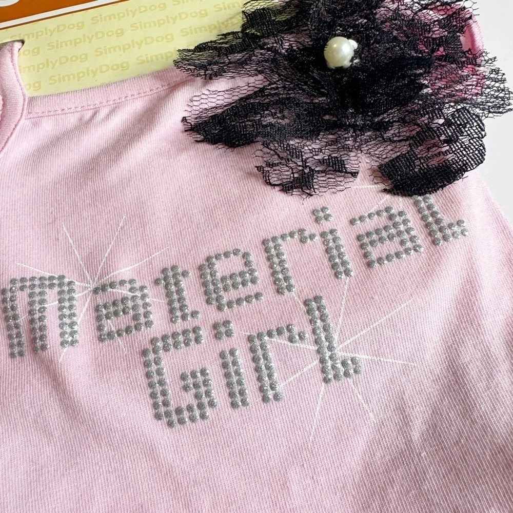 Pink Madonna/Material Girl Dog/Puppy Dress/Costume - NWT - size XXS